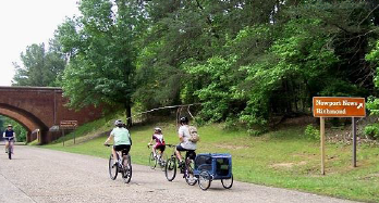 Pedal the Parkway will be held on Saturday, May 3, 2014. The National Park Service closes the Colonial Parkway to motor vehicles from Williamsburg to Jamestown for cyclists, runners and walkers of all ages to enjoy a car free Parkway. In 2012, over 1000 people enjoyed the beautiful scenery along the Parkway during this event. New in 2014, an Outdoor Activity Expo located at the ECO Discovery Park will be held to promote outdoor recreation and healthy living activities. 